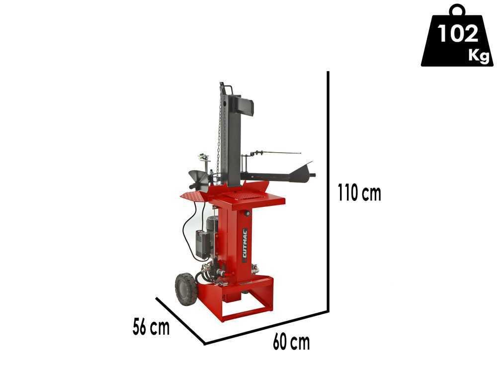 docma sf75 rapid 220 xx fendeuse à bois électrique verticale