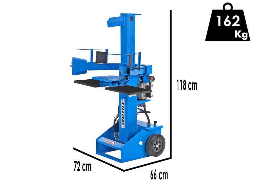 docma svg1000 220 plus fendeuse à bois électrique verticale