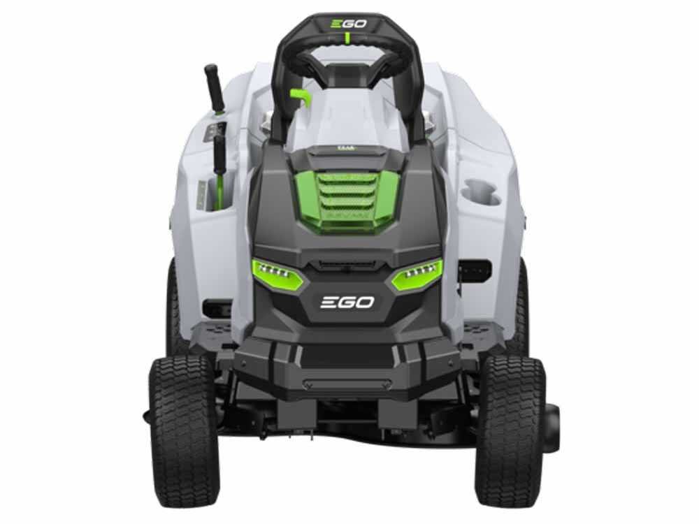 ego tr 3801 e b tondeuse autoportée à batterie avec bac de ramassage 56 v 40 ah