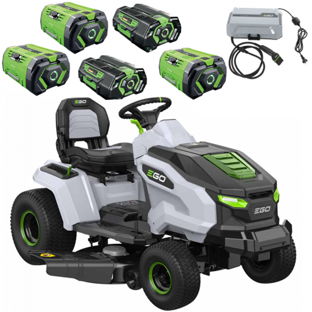 ego tr4201 e tracteur tondeuse à batterie 56v / 40ah ego tr4201 e tracteur tondeuse à batterie 56v / 40ah