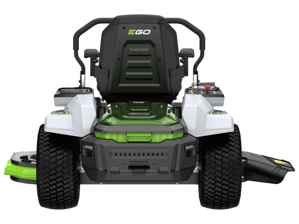 ego z6 zero turn zt5201e l tracteur tondeuse à batterie 56 v 40 ah rayon de braquage zéro