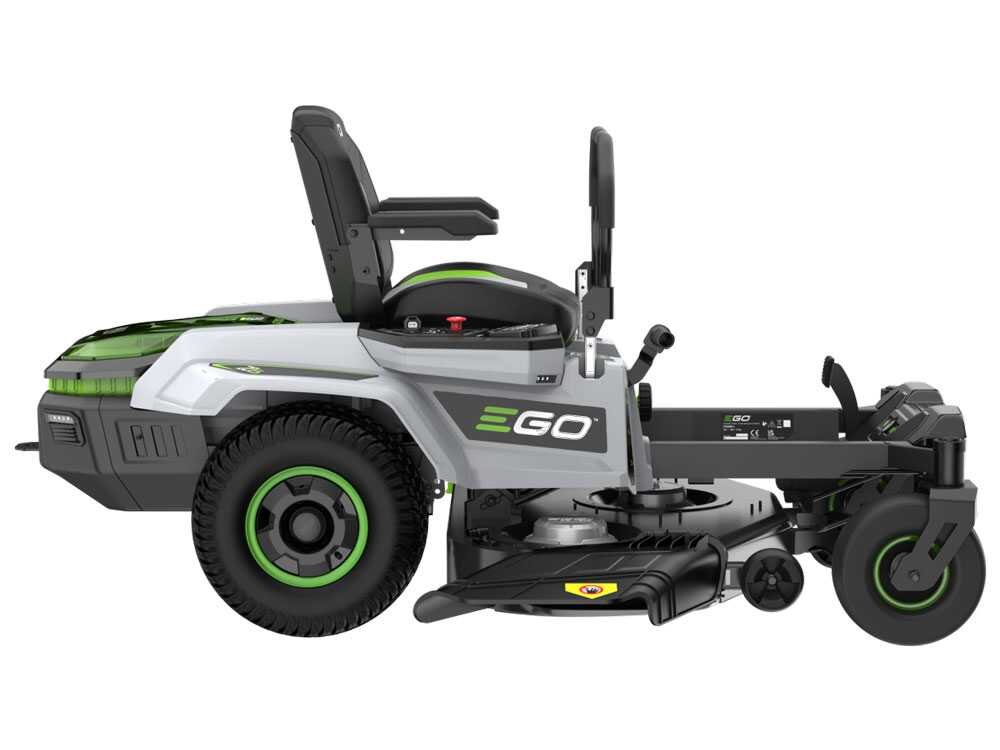 ego z6 zero turn zt5201e l tracteur tondeuse à batterie 56 v 40 ah rayon de braquage zéro
