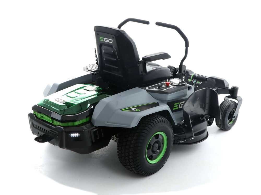 ego zt4201e l z6 tracteur tondeuse à batterie 56v 40ah zéro rayon de braquage - Machines territoires ego zt4201e l z6 tracteur tondeuse à batterie 56v 40ah zéro rayon de braquage