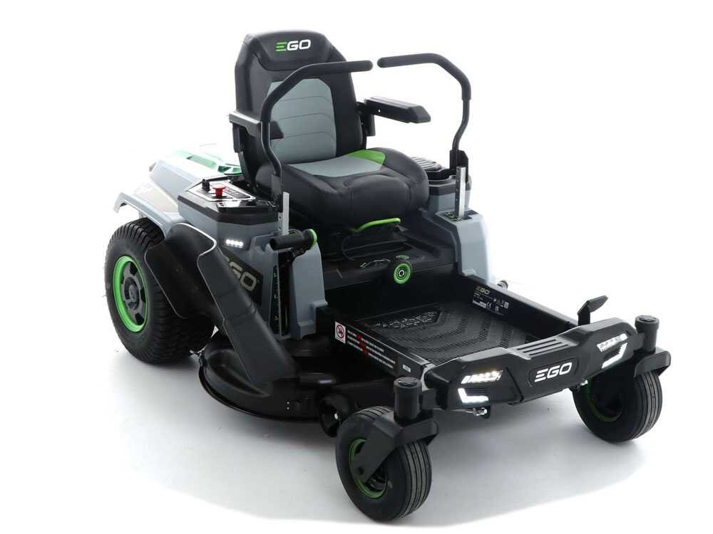 ego zt4201e l z6 tracteur tondeuse à batterie 56v 40ah zéro rayon de braquage