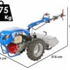 euromech blitz 120 motoculteur à essence honda gx390 13 cv - Machines territoires euromech blitz 120 motoculteur à essence honda gx390 13 cv
