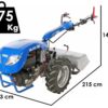 euromech blitz 120 motoculteur à essence yagmur r420 16 cv démarrage électrique - Machines territoires euromech blitz 120 motoculteur à essence yagmur r420 16 cv démarrage électrique