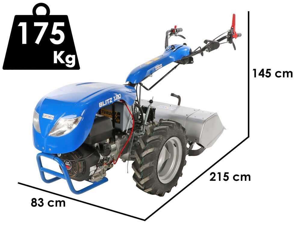 euromech blitz 120 motoculteur à essence yagmur r420 16 cv démarrage électrique - Machines territoires euromech blitz 120 motoculteur à essence yagmur r420 16 cv démarrage électrique