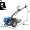 euromech blitz 50 motoculteur à essence yagmur r210 7 cv