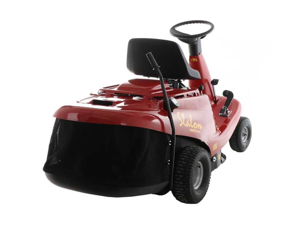 eurosystems slalom 67 tracteur tondeuse mini rider moteur b&s 21r5 power built boîte hydrostatique