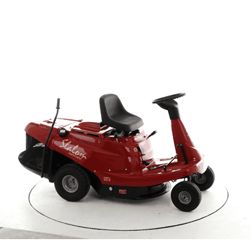 eurosystems slalom 67 tracteur tondeuse mini rider moteur b&s 21r5 power built boîte hydrostatique