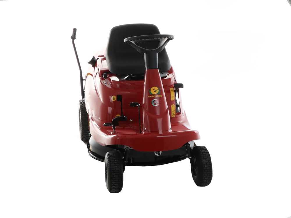 eurosystems slalom 76 tondeuse rider autoportée mini rider motore b&s intek 3130 avs boîte hydrostatique