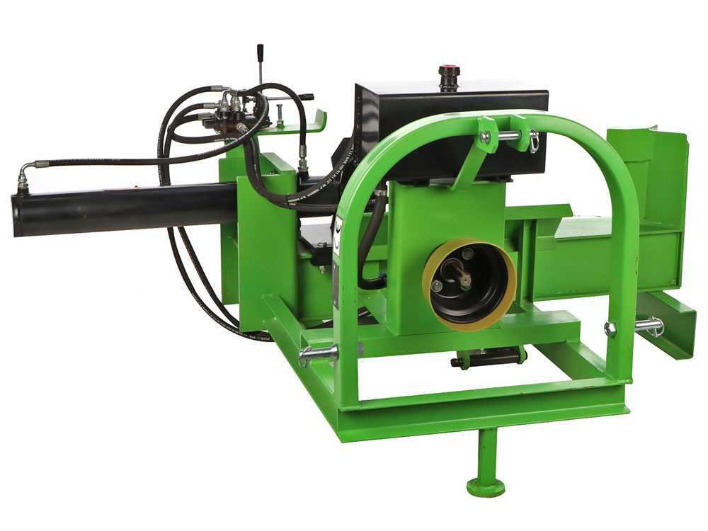 fendeuse à bois pour tracteur 25t horizontale plateforme de chargement hydraulique