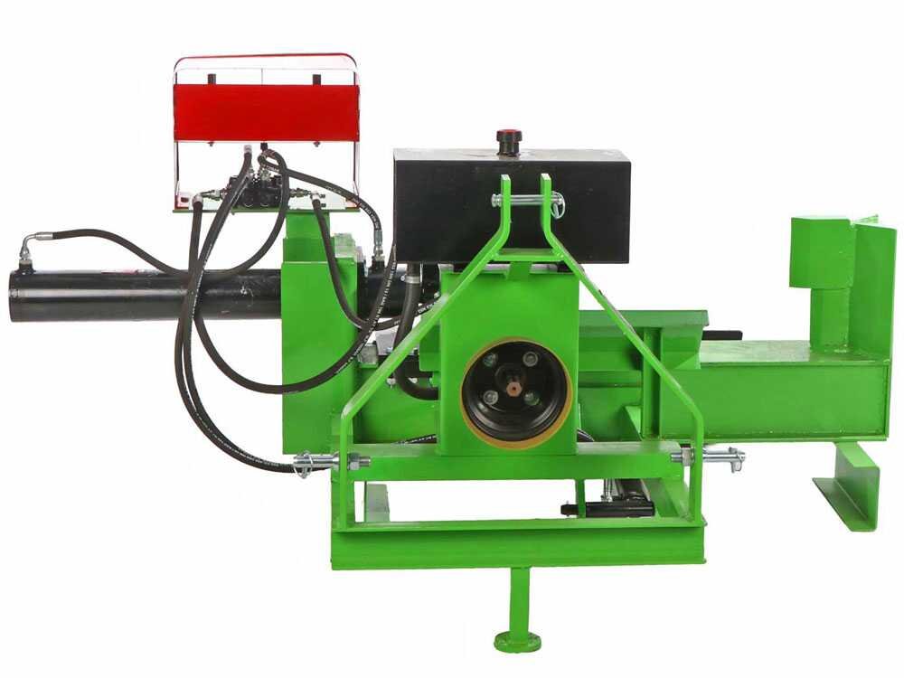 fendeuse à bois pour tracteur 25t horizontale plateforme de chargement hydraulique