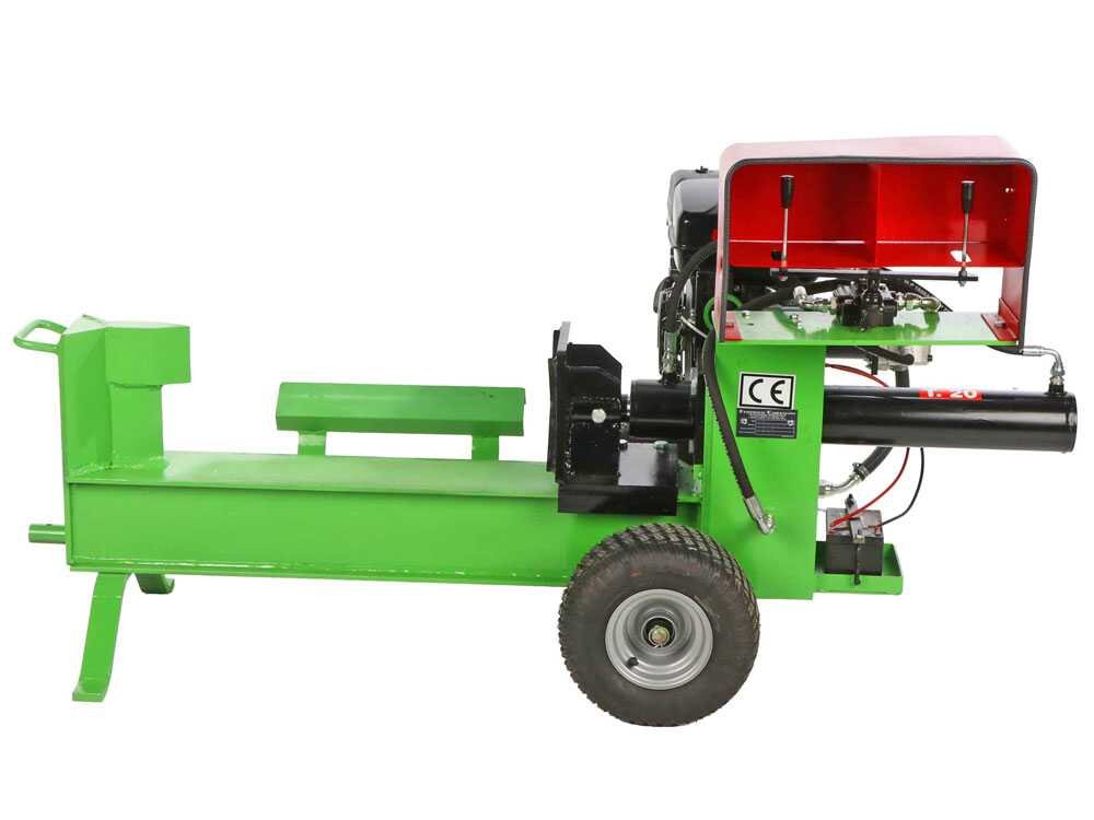 fendeuse thermique à bois t 20 horizontale