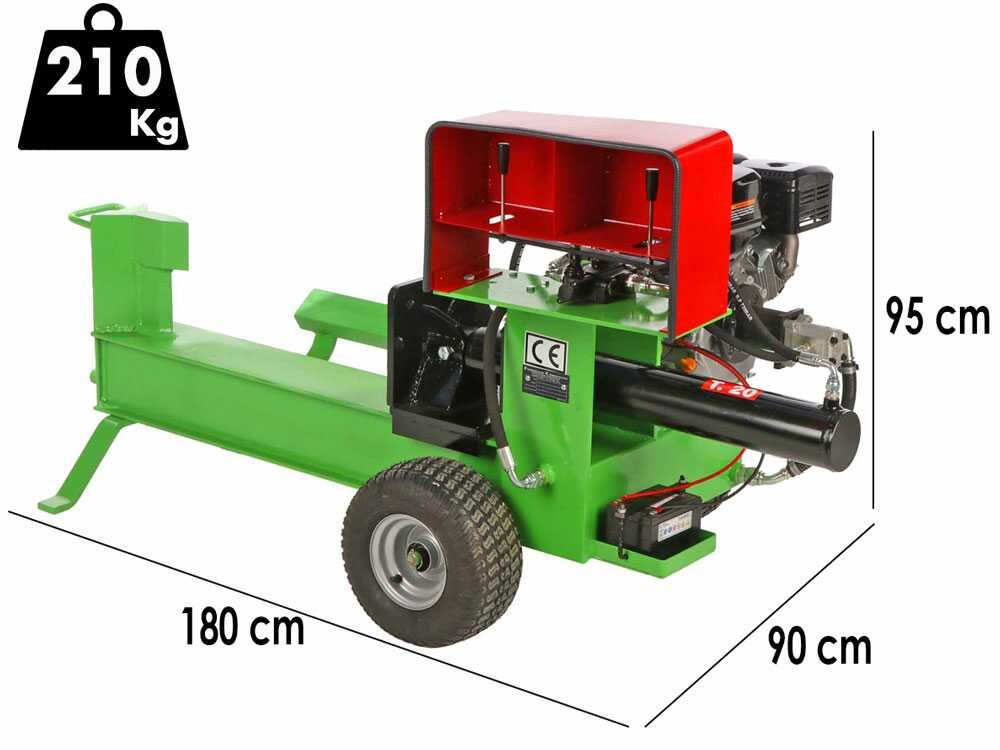 fendeuse thermique à bois t 20 horizontale