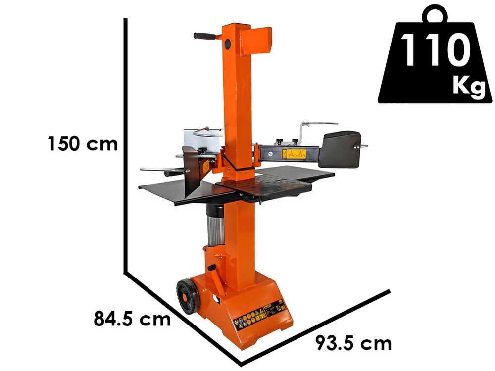 forest master fm8ve fendeuse à bois électrique verticale