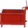 francini p 100 benne de chargement pour tracteur basculante 3 ridelles ouvrables