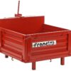 francini p 100 benne de chargement pour tracteur basculante 3 ridelles ouvrables