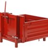 francini p 100 benne de chargement pour tracteur basculante 3 ridelles ouvrables
