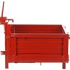 francini p 100 benne de chargement pour tracteur basculante 3 ridelles ouvrables