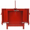 francini p 100 benne de chargement pour tracteur basculante 3 ridelles ouvrables