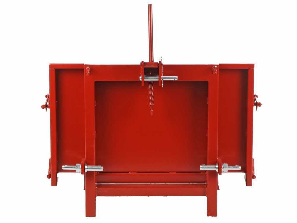 francini p 100 benne de chargement pour tracteur basculante 3 ridelles ouvrables