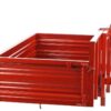 francini p 150 benne de transport pour tracteur basculante 3 ridelles ouvrables - Machines territoires francini p 150 benne de transport pour tracteur basculante 3 ridelles ouvrables