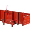francini p 150 benne de transport pour tracteur basculante 3 ridelles ouvrables - Machines territoires francini p 150 benne de transport pour tracteur basculante 3 ridelles ouvrables