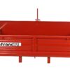 francini p 170 benne de transport pour tracteur basculante 3 ridelles ouvrables - Machines territoires francini p 170 benne de transport pour tracteur basculante 3 ridelles ouvrables