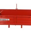 francini p 190 benne de transport pour tracteur basculante 3 ridelles ouvrables - Machines territoires francini p 190 benne de transport pour tracteur basculante 3 ridelles ouvrables