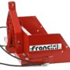 francini pr 150 godet arrière hydraulique pour tracteur de 150 cm capacité de charge 500kg