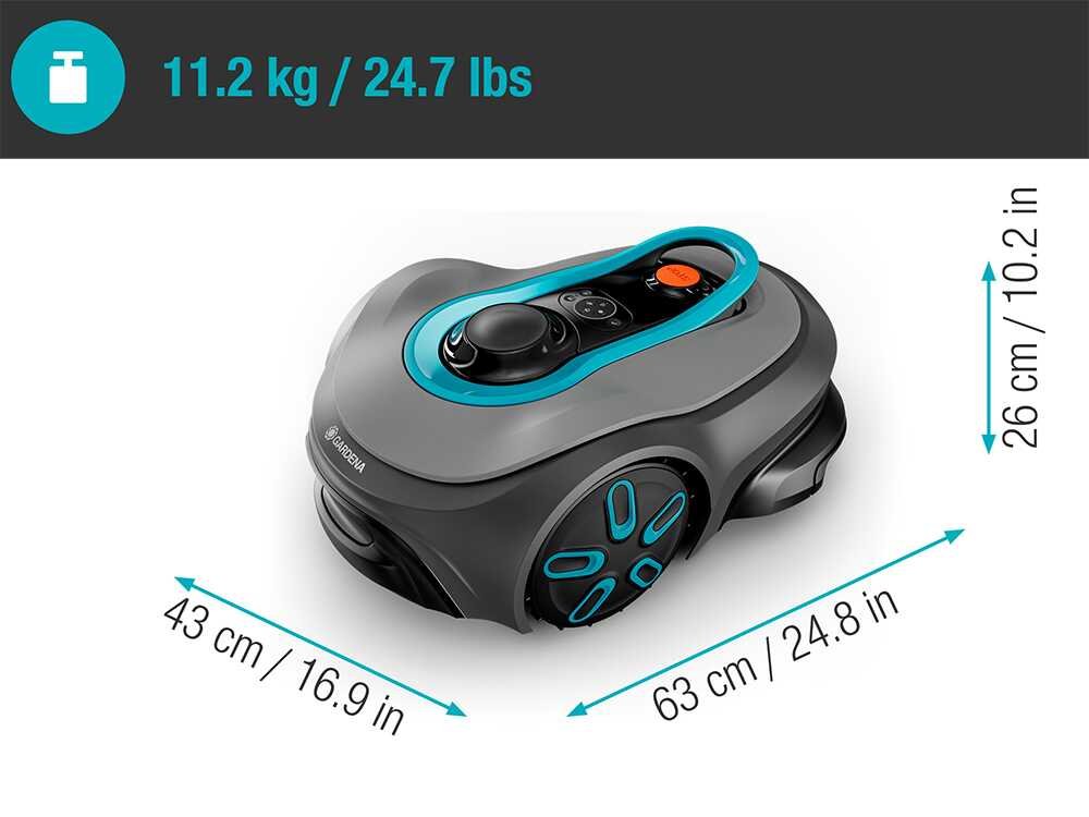 gardena smart sileno life 750 gestion via gardena smart app largeur de coupe 22 cm - Machines territoires gardena smart sileno life 750 gestion via gardena smart app largeur de coupe 22 cm