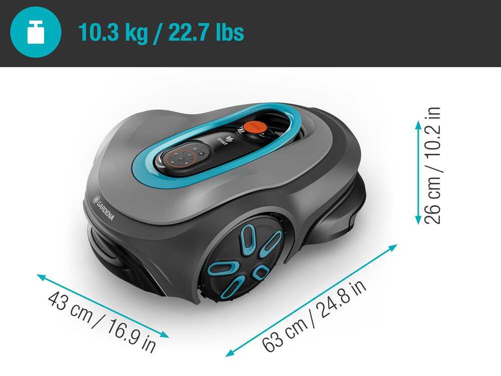 gardena smart sileno max 1500 robot tondeuse largeur de coupe 22 cm gardena smart sileno max 1500 robot tondeuse largeur de coupe 22 cm