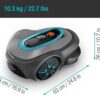 gardena smart sileno max 800 robot tondeuse largeur de coupe 22 cm