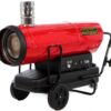geotech idh 8000 générateur d'air chaud diesel à chauffage indirect sur chariot