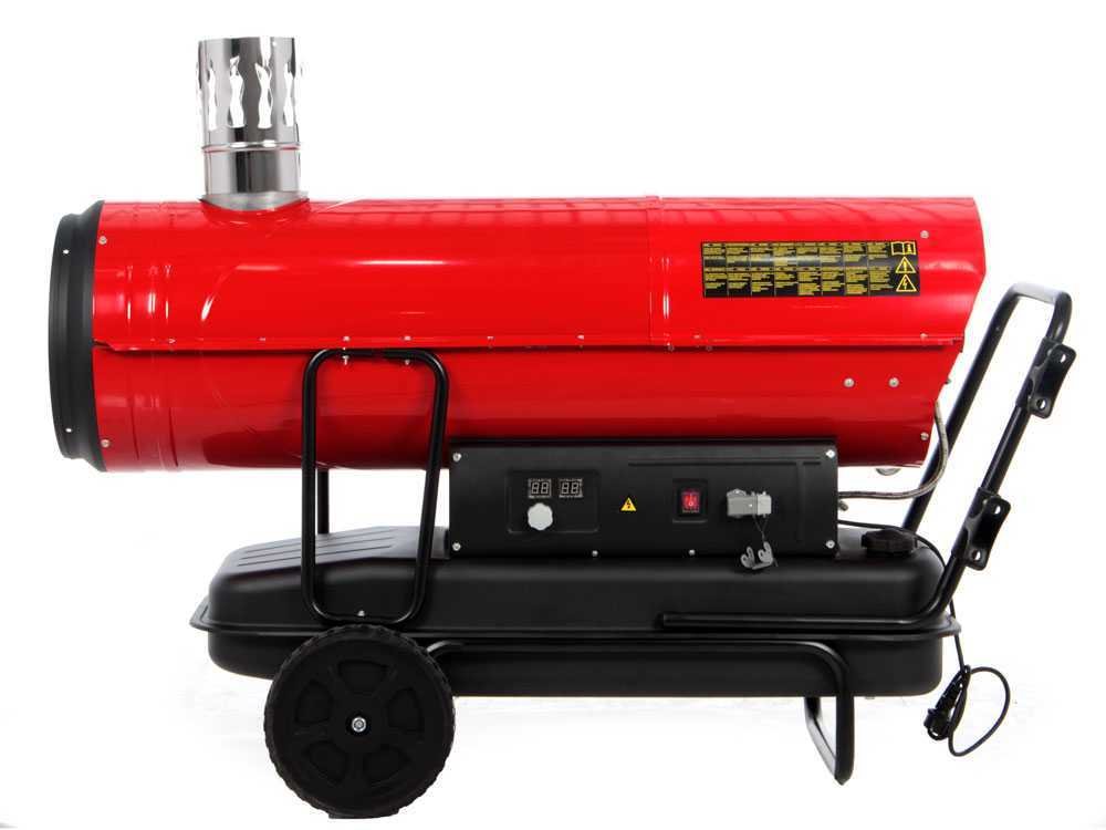 geotech idh 8000 générateur d'air chaud diesel à chauffage indirect sur chariot