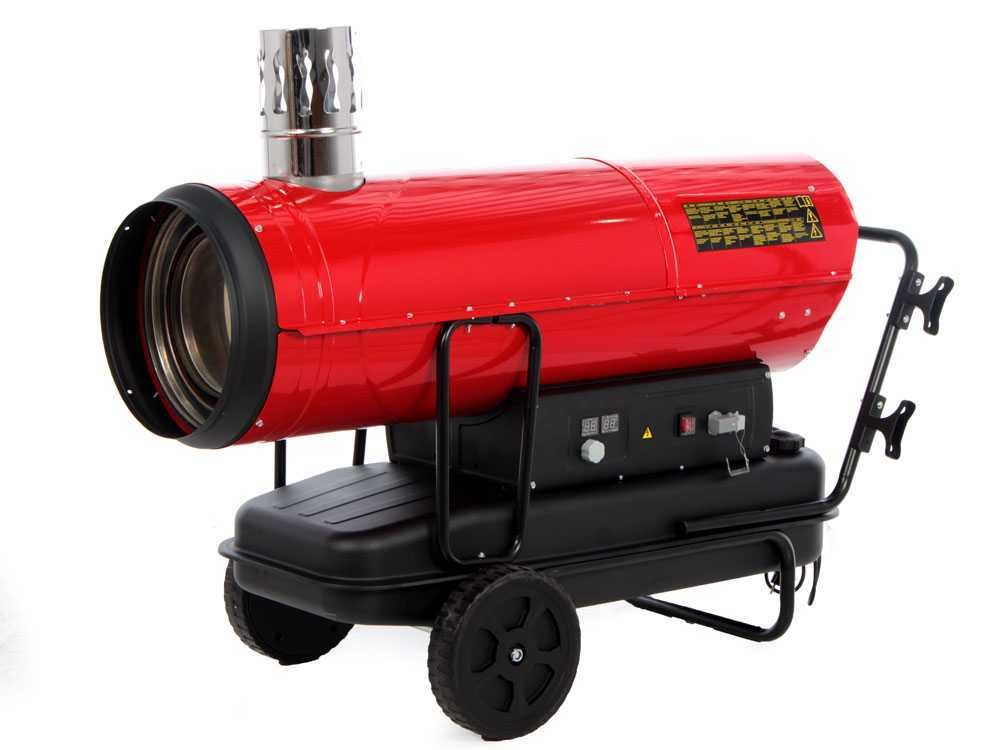 geotech idh 8000 générateur d'air chaud diesel à chauffage indirect sur chariot