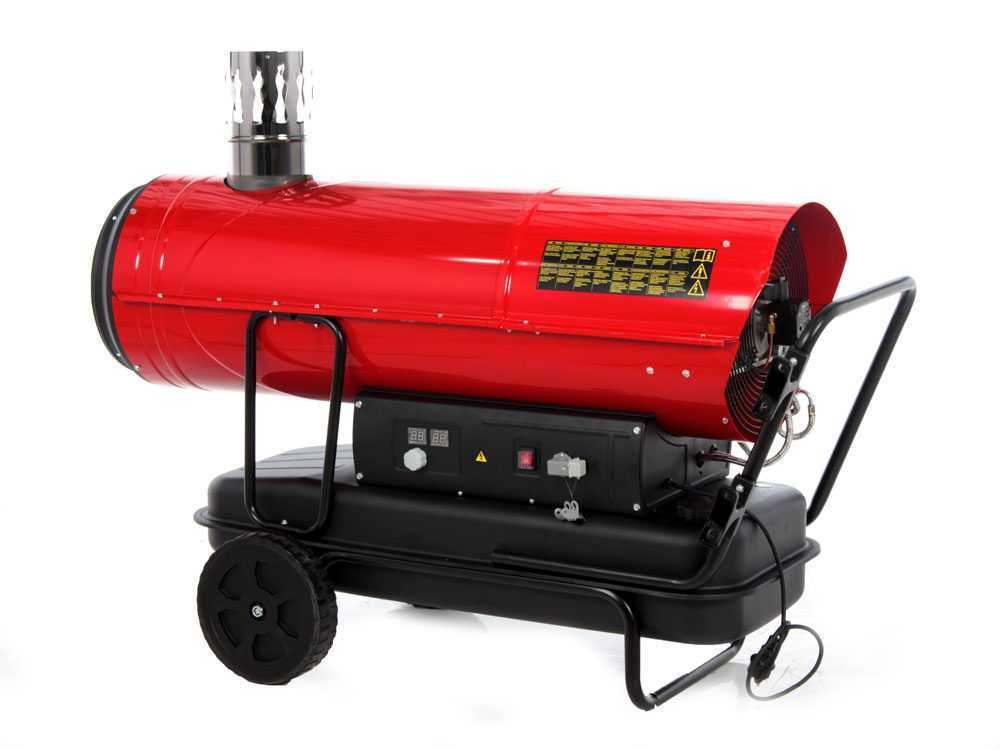 geotech idh 8000 générateur d'air chaud diesel à chauffage indirect sur chariot