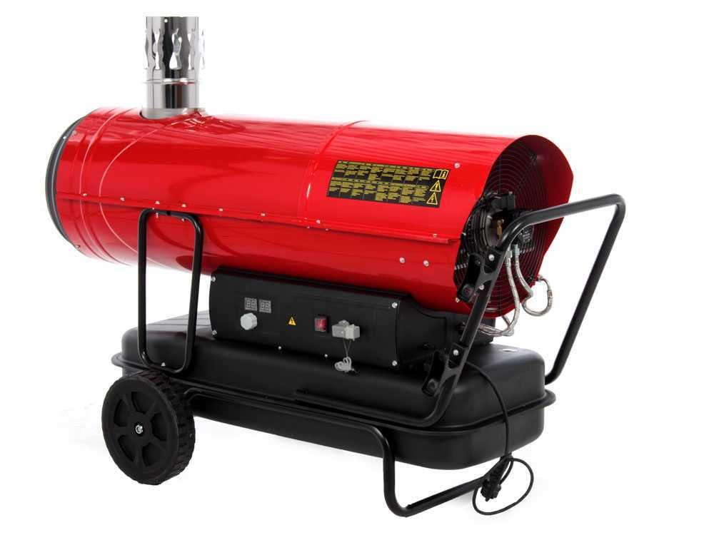 geotech idh 8000 générateur d'air chaud diesel à chauffage indirect sur chariot