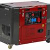 geotech pro dgp8000se 3 groupe électrogène 6 kw triphasé diesel insonorisé dém. électrique