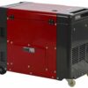 geotech pro dgp8000se 3 groupe électrogène 6 kw triphasé diesel insonorisé dém. électrique