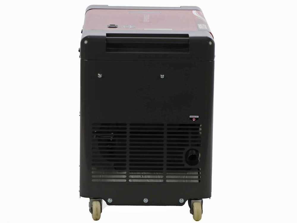 geotech pro dgp8000se 3 groupe électrogène 6 kw triphasé diesel insonorisé dém. électrique