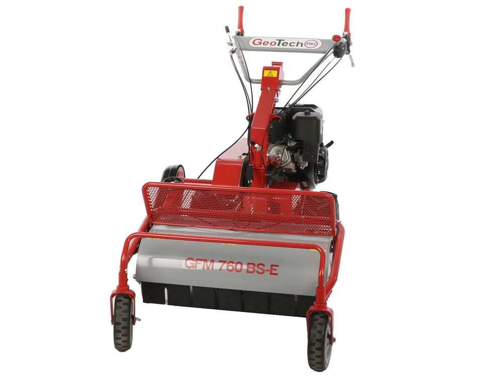geotech pro gfm 760 bs e tondeuse débroussailleuse à couteaux b&s xr2100