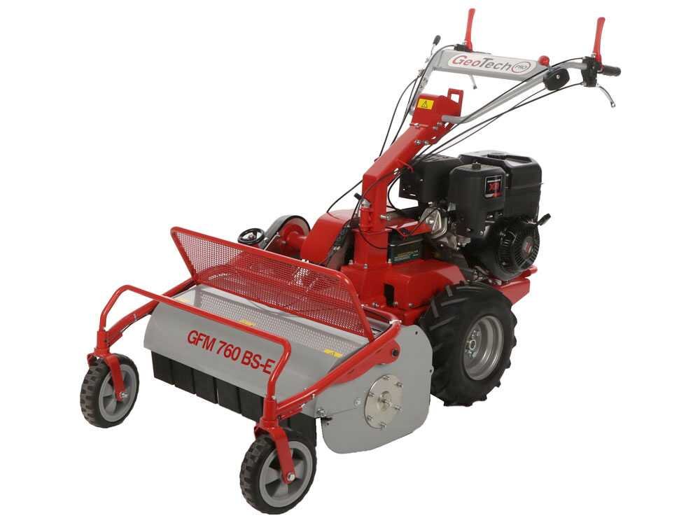 geotech pro gfm 760 bs e tondeuse débroussailleuse à couteaux b&s xr2100