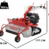 geotech pro gfm 860 l e tondeuse débroussailleuse à couteaux loncin g420fd