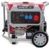 geotech pro ggp 9500 3 esa groupe électrogène sur chariot avec avr dém. électrique 7.8 kw continue 7.5 kw + ats