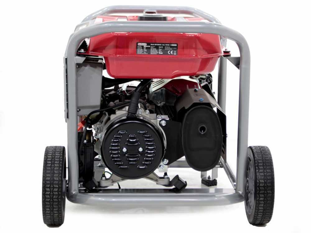 geotech pro ggp 9500 3 esa groupe électrogène sur chariot avec avr dém. électrique 7.8 kw continue 7.5 kw + ats