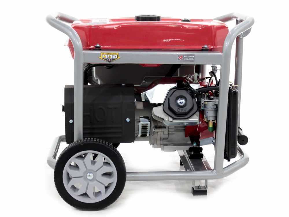 geotech pro ggp 9500 3 esa groupe électrogène sur chariot avec avr dém. électrique 7.8 kw continue 7.5 kw + ats