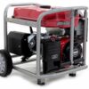 geotech pro ggp 9500 3 esa groupe électrogène sur chariot avec avr dém. électrique 7.8 kw continue 7.5 kw + ats