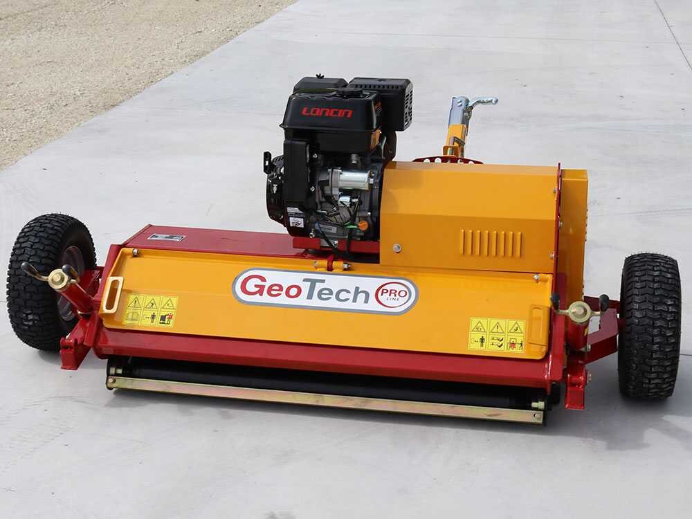 geotech pro gtrb120 tondeuse débroussailleuse tracté pour quad loncin g420fd - Machines territoires geotech pro gtrb120 tondeuse débroussailleuse tracté pour quad loncin g420fd